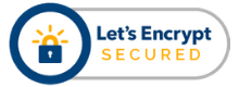 Website SSL certified and secured by Let's Encrypt 